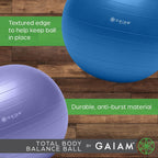 Gaiam Total Body Balance Ball Kit Green 65cm