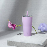 Zojirushi SX-HA72H-VM - Tumbler with Straw, 0.72L capacity, Mauve Purple