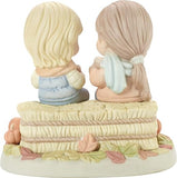 Precious Moments 201035 Pumpkin Spice with You is Nice Bisque Porcelain Figurine, One Size, Multicolored