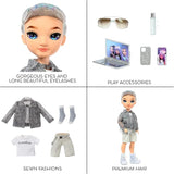 Rainbow High Aidan - Purple Boy Fashion Doll. Fashionable Outfit & 10+ Colorful Play Accessories