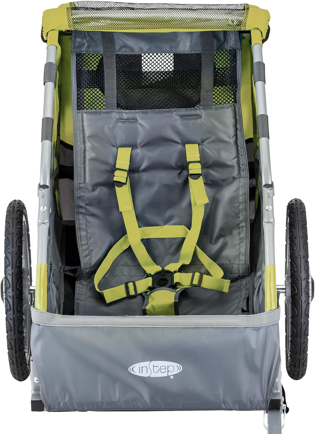 Instep Sync And Take 2 Bike Trailer For Kids Single GreenGray