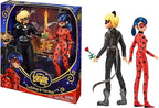 Miraculous Ladybug & Cat Noir Movie 2-Pack Deluxe Giftset, Movie Accessory
