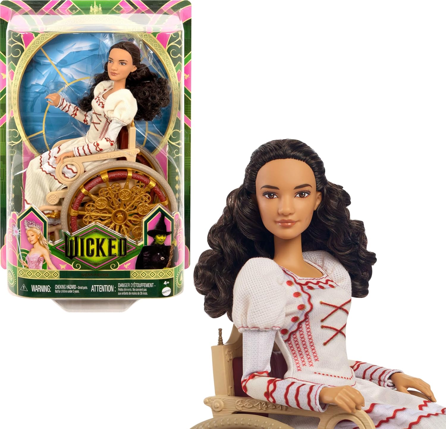 Mattel Universal Wicked Nessarose Fashion Doll And Accessories Main image