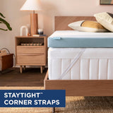 TEMPUR-PEDIC-Adapt + Cooling 3-Inch Full Mattress Topper, Medium Luxury Premium Foam, Washable Cover