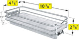 Lynk Professional Pull Out Spice Rack Slide Out Cabinet Organizer