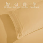 Elegant Comfort Luxurious Bed Sheet Set 4-Piece