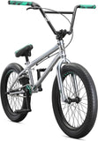 Mongoose Unisex Youth Legion L500 Freecoaster BMX Bicycle, silver, one size