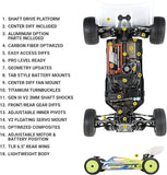 TEAM LOSI RACING 1/10 22X-4 Elite 4WD Buggy Race Kit, TLR03026