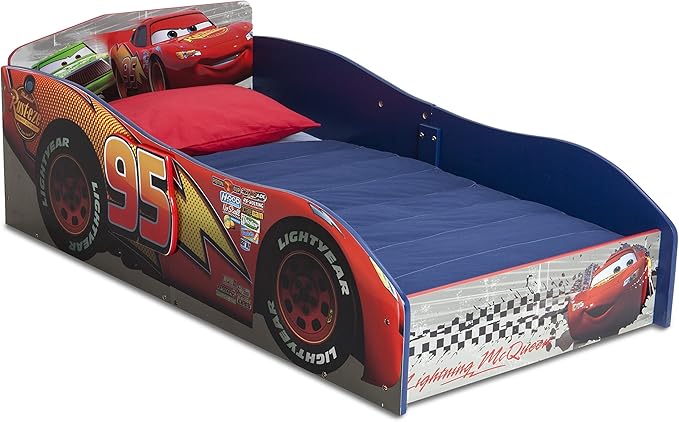 Delta Children Wood Toddler Bed Pixar Cars Main image