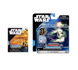 STAR WARS Micro Galaxy Squadron Jedi Starfighter (Yoda) Mystery Bundle, 3" Light Armor Class Vehicle and Scout Class Vehicle