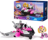 Paw Patrol: The Mighty Movie, Airplane Toy with Skye Mighty Pups Action Figure, Lights and Sounds