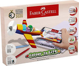 Faber-Castell PL155058 20-Pieces Connector Pen Colour to Life Set with AR Colouring Book