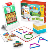 Osmo - Little Genius Starter Kit for iPad + Early Math Adventure - 6 Educational Learning Games - Ages 3-5 - Counting, Shapes, Phonics & Creativity