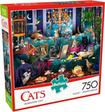 Buffalo Games - Quarantine Cats - 750 Piece Jigsaw Puzzle