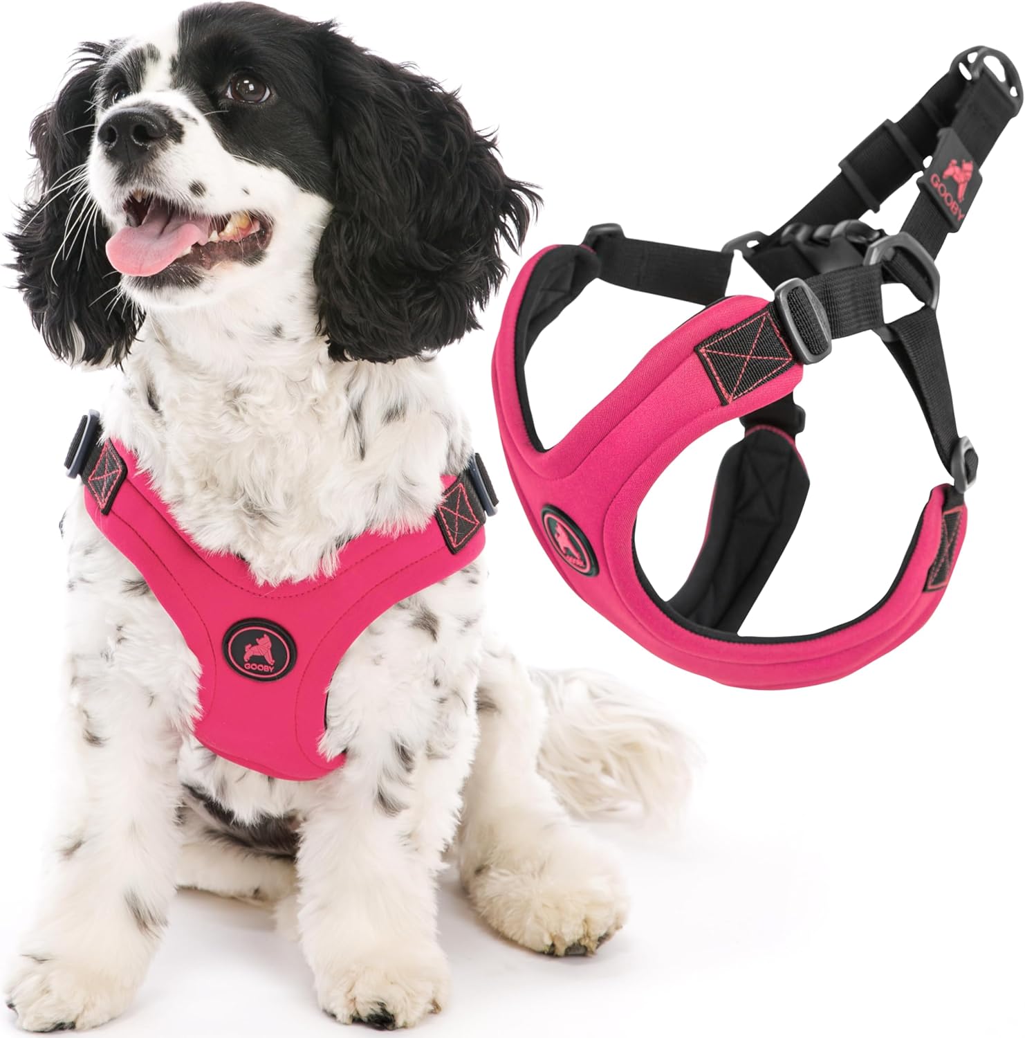 Gooby Escape Free Sport Harness Pink Medium Main image
