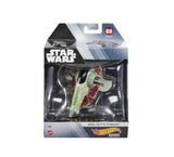 Hot Wheels Star Wars Starships Select, Premium Replica of Boba Fett's Starship, Moveable Parts