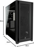 Corsair CSCC9011210WW 5000D Airflow Tempered Glass MidTower Case Black
