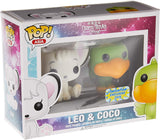 Funko FU1139 POP! Asia Tezuka Flocked Leo & Coco Vinyl Play Figures (Set of 2)