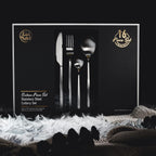 Table Matters  KN-6131- Cubic 16 Piece Stainless Steel Cutlery Set Matt Silver