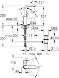 GROHE Lineare New OHM Basin L