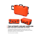 Nanuk 935-0003 Waterproof Carry On Hard Case with Wheels Empty, Orange