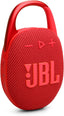 JBL Clip 5 - Ultra-Portable, Waterproof & Dustproof Bluetooth Speaker, Big Pro Sound with Punchy bass, Integrated Carabiner, Up to 12 Hours of Play, Made in Part with Recycled Materials Red