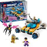 LEGO DREAMZzz 2-in-1 Mr. Oz’s Space Car Toy to Space Shuttle Model, Vehicle Building Toys for Boys, Girls & Kids aged 8 Plus, Includes Mr. Oz, Albert and Jayden minifigures, Kids’ Birthday Gifts 71475