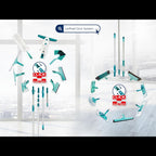 Leifheit Click System Handle 190cm With Head Swivel
