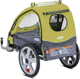 Instep Sync And Take 2 Bike Trailer For Kids Single GreenGray