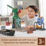 Fisher Price, Thomas & Friends Fisher-Price Wooden Railway Brendam Docks Wood playset (HBJ83)