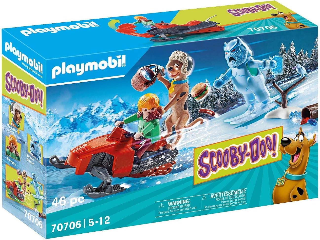Playmobil Scooby-DOO! Adventure with Snow Ghost Main image