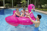 Poolmaster Jumbo Swimming Pool Float Rider, Flamingo