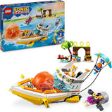 LEGO Sonic the Hedgehog Tails’ Adventure Boat Collectible Interactive Toy for 8 Plus Year Old Kids, Boys & Girls, Playset with Video Game Characters and Water Skis, Gamer Gift 76997