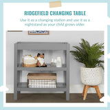 Dream On Me, Ridgefield Changing Table, Storm Grey