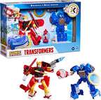 Transformers Collaborative Sonic the Hedgehog x Transformers Toys, Wingtail and Blue Booster Converting Action Figures, 8+