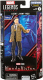 Marvel Legends Series MCU Disney Plus Wandavision Agent Jimmy Woo Action Figure 6-inch Collectible Toy, 1 Accessory and 2 Build-A-Figure Parts