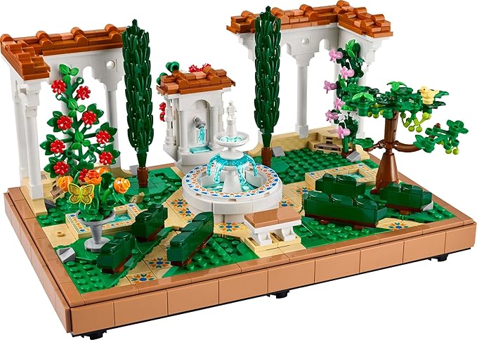 Lego 10359 Icon Fountain Garden Toy