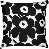 MARIMEKKO - Pieni Unikko Cotton Pillow Cover (Black Poppy) 20