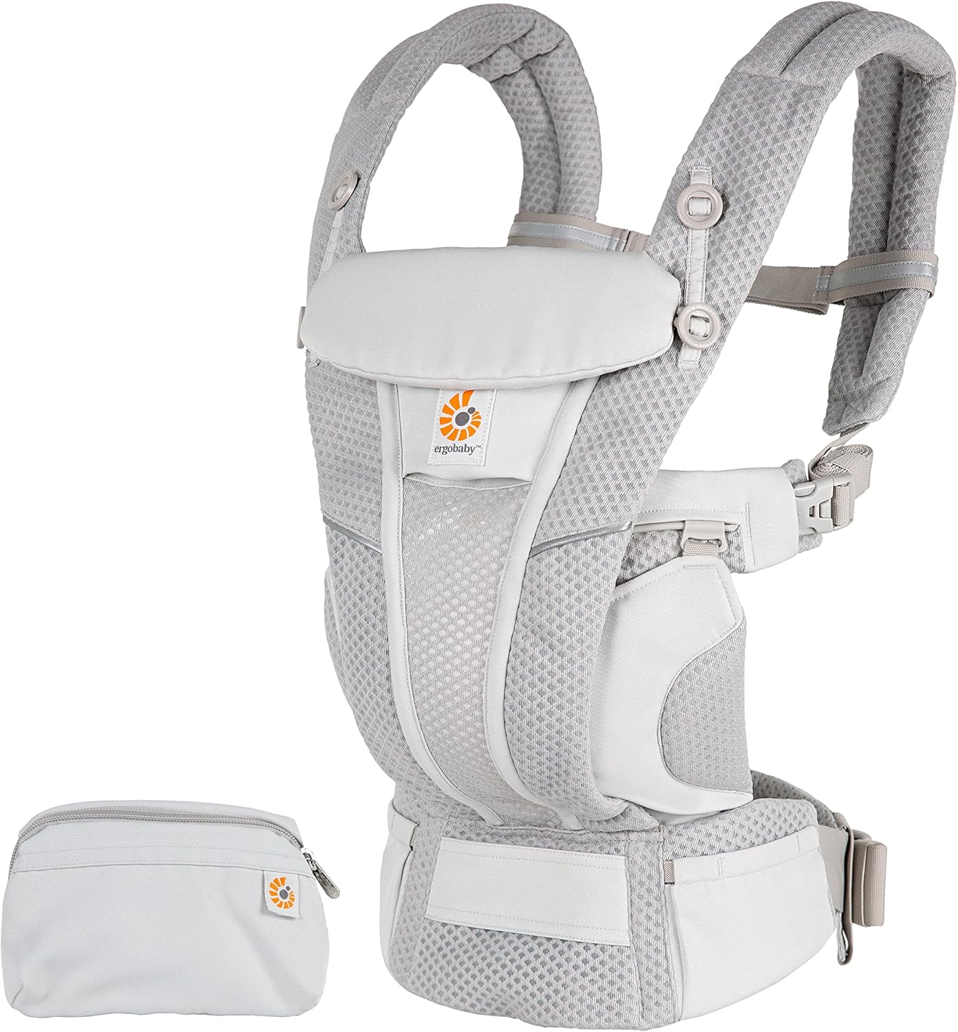 Ergobaby BCZ360PGRY Omni Breeze Baby Carrier Pearl Grey Secondary image