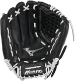 Mizuno PGPSL1250F3 Prospect Select Fastpitch Softball Glove Series 12.5in Left Hand BlackWhite