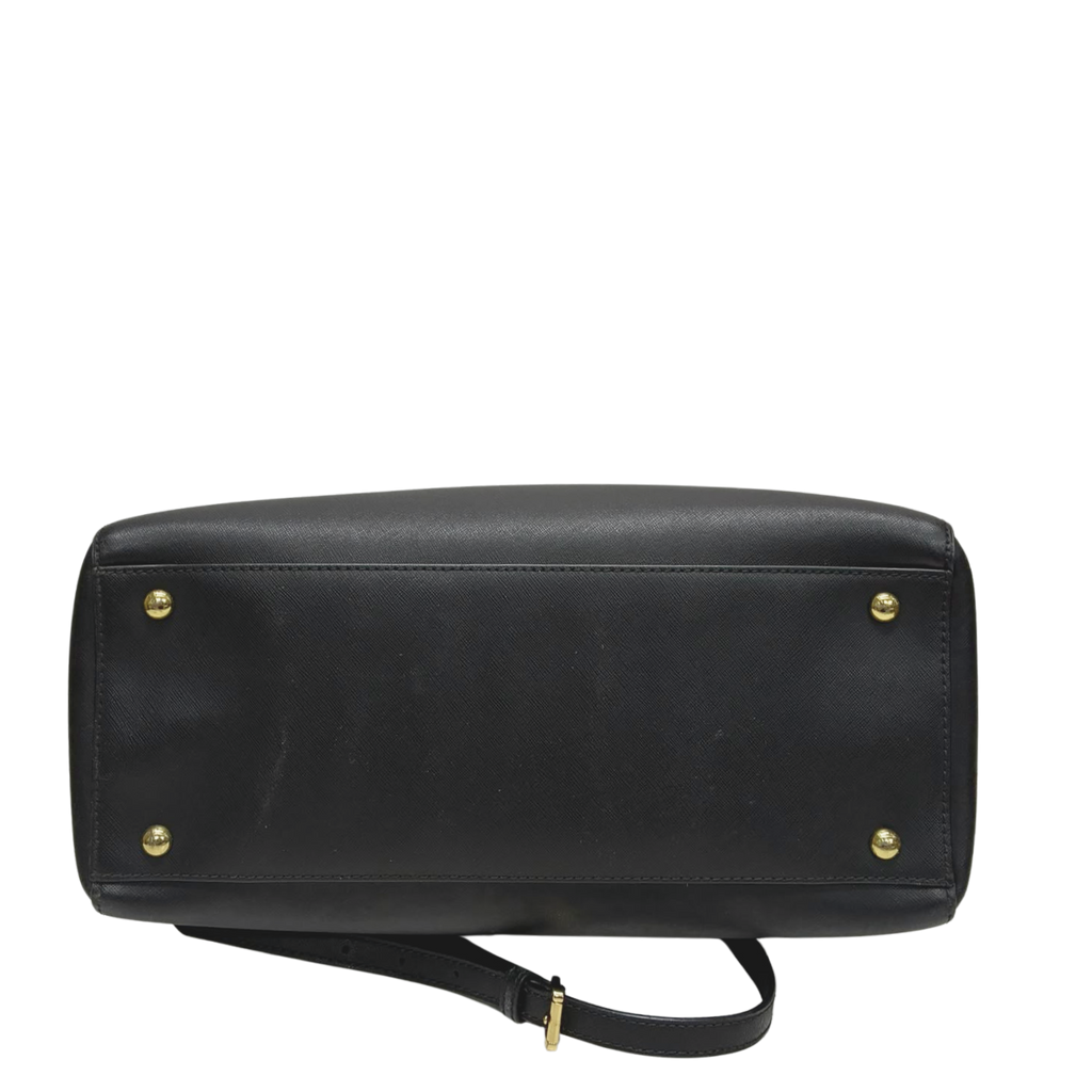 Michael Kors 35S3GSAS3L Saffiano Large Dome Satchel