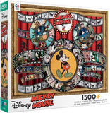 Ceaco Disney Mickey Mouse Movie Reel Jigsaw Puzzle, Multi-colored, 5