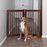 Primetime Petz 33233 Extension Kit For 360 Configurable Walk Through Folding Pet Gate Walnut 30in