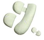 Pregnancy Pillow for Pregnant Women, Soft Pregnancy Body Pillow,Support for Back, Hips, Legs, Maternity Pillow with Detachable and Adjustable Pillow Cover