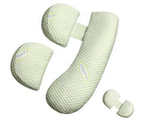 Pregnancy Pillow for Pregnant Women, Soft Pregnancy Body Pillow,Support for Back, Hips, Legs, Maternity Pillow with Detachable and Adjustable Pillow Cover