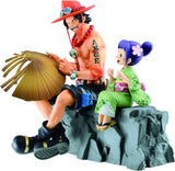 Bandai Spirits Ichibansho Emorial Vignette-Ace & Otama One Piece, Bandai Ichibansho Figure