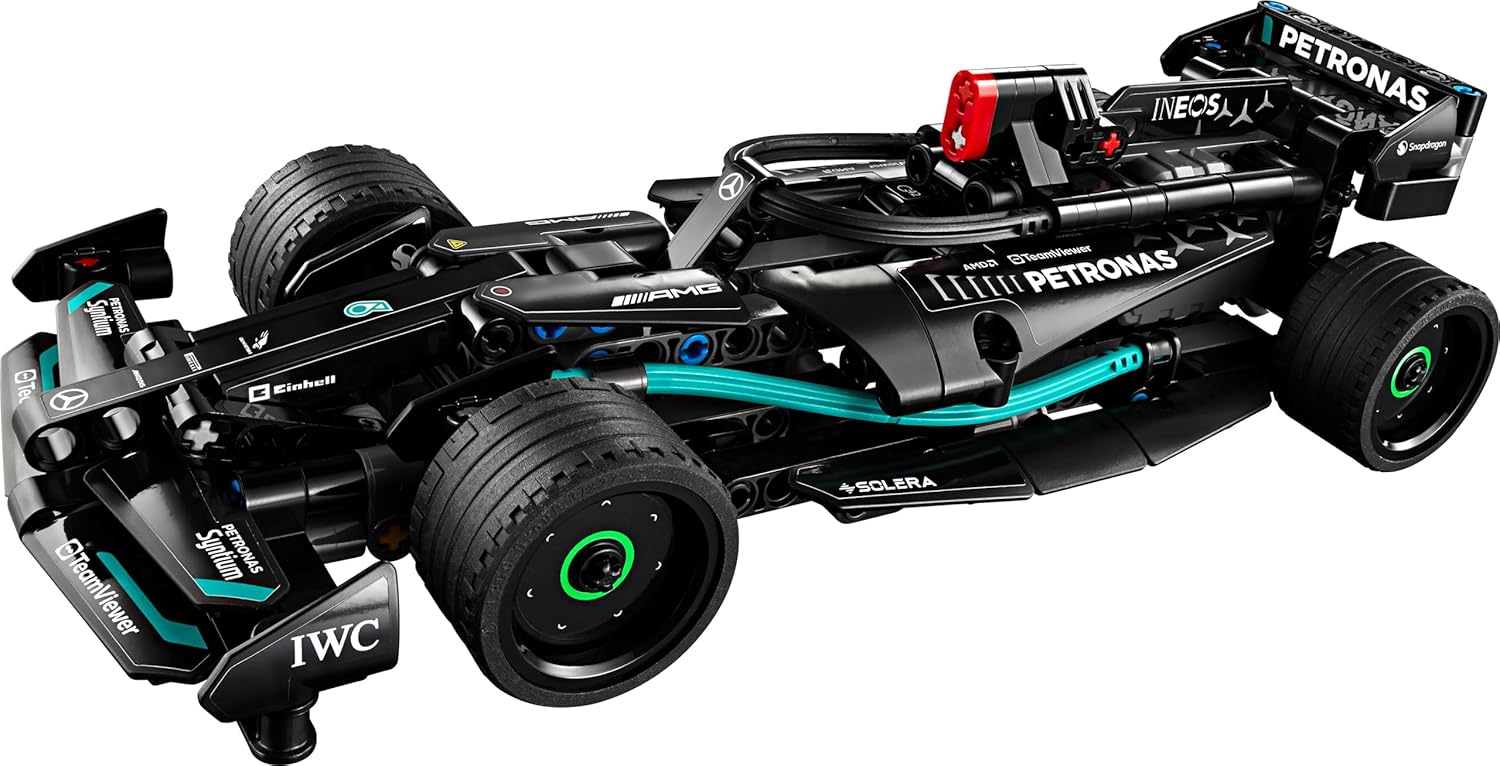 LEGO Technic Mercedes AMG F1 W14 E Performance Pull Back Vehicle Building Kit for Kids 42165 240 Pcs