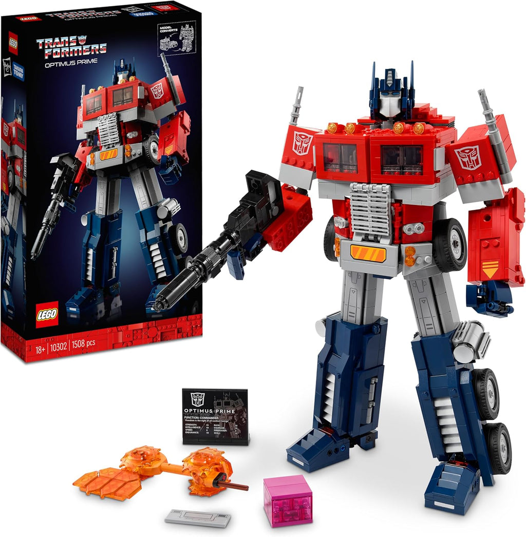 LEGO Icons Optimus Prime 10302 Building Kit for Adults
