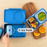 OmieLife OmieBox UP Hot and Cold Bento Lunchbox, Cosmic Blue