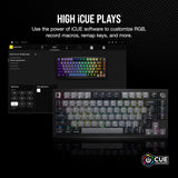GAMING KEYBOARD-K65/RED SWITCH CORSAIR 208/‎CH-91D401L-NA